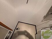 洗濯機はこちらの専用スペースに置けます！