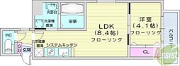 クラッセ北大前3 1LDKの間取図画像