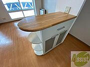 カウンターもあり活用方法を考えるのが楽しくなりますね！