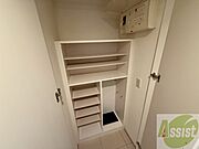シューズボックスにきれいに靴を収納できますよー！