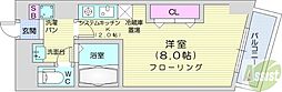 サテラ北34条 1Kの間取図画像