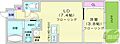 アルファスクエア福住2条1階5.2万円