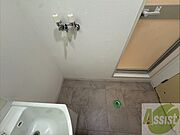 洗濯機はこちらの脱衣所に置くことができます！