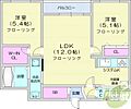 Rejoice東札幌(旧Alivis東札幌)4階10.3万円