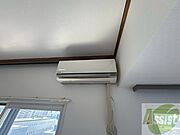 エアコンがありますので夏でも快適に過ごせます！