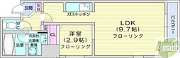 ティアラマイプラザ 1LDKの間取図画像