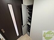 シューズボックスがあるのはやっぱり便利ですね！