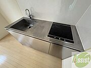 2口システムキッチンなので、すぐお料理に使えます！