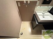 もちろん洗濯機置場は室内にあるので、いつでも洗濯できますよ～