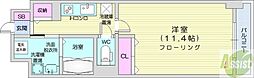 S-FORT札幌N15 1Kの間取図画像