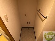 大きくて使いやすそうな独立洗面台になっています。