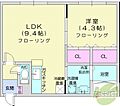 シリウスタウン3階4.5万円