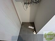 洗濯機はこちらの脱衣所に置くことができます！