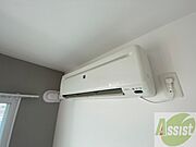こちらはエアコンが設置されております！夏場も快適です！