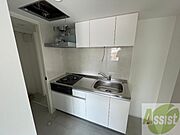 調理スペースも広々しておりお料理しやすそうです！