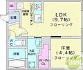 ブランシャールKAI(カイ)中島公園3階7.4万円