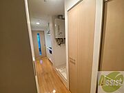 寝室の収納です。部屋がすっきり片付きます。