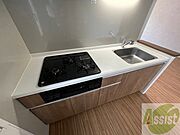 調理スペースも広々しておりお料理しやすそうです！