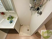 もちろん洗濯機置場は室内にあるので、いつでも洗濯できますよ～