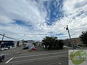 眺望はこちら。静かな住宅街という印象を受けました。