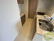 調理スペースも広々しておりお料理しやすそうです！
