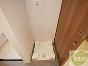 もちろん洗濯機置場は室内にあるので、いつでも洗濯できますよ～