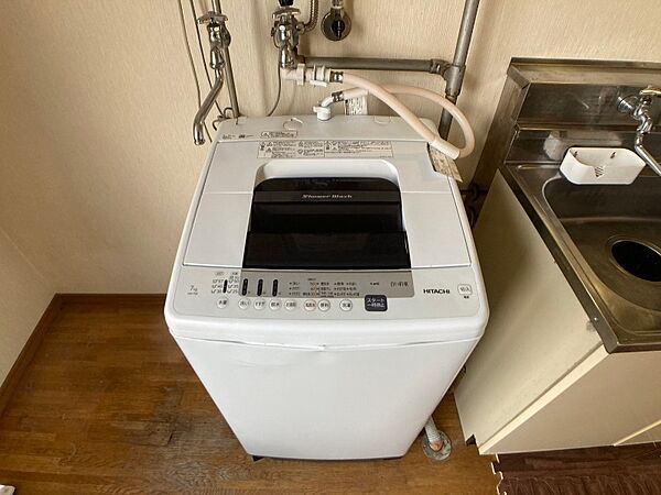 画像19:洗濯機はこちらの専用スペースに置けます！