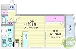 MSPVol.5 1LDKの間取図画像