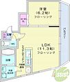 円山シャトー桂和坂下5階8.5万円