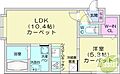 グランメールFPC北17条4階5.4万円