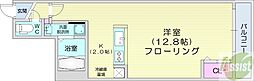 キングハウスN21W7 1Kの間取図画像