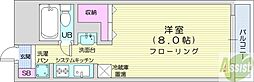 ラ・メール円山公園 1Kの間取図画像