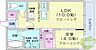 間取り：1LDK、都市ガス、エアコン、システムキッチン、独立洗面台