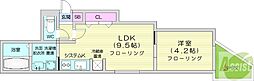 インダスカル 1LDKの間取図画像