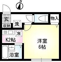 テオリア中條 201 ｜ 神奈川県川崎市川崎区昭和１丁目3-16（賃貸アパート1K・2階・19.87㎡） その2