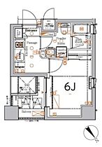 ＸＥＢＥＣ川崎II 803 ｜ 神奈川県川崎市川崎区南町1-17（賃貸マンション1K・8階・22.70㎡） その2