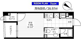 レックス多摩川レジデンス 608 ｜ 東京都大田区矢口１丁目13-5（賃貸マンション1R・3階・26.97㎡） その2