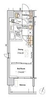 ブランシエスタ西馬込 209 ｜ 東京都大田区仲池上１丁目24（賃貸マンション1DK・2階・30.26㎡） その2