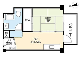 5階 / 1DK / 28.12㎡