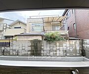 バルコニーからの景色です。