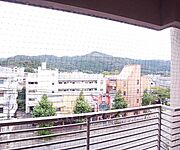 大文字山がバッチリ見えます。