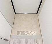 靴収納付きの玄関