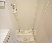 室内洗濯機置場です。