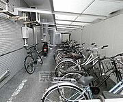 駐輪場です。