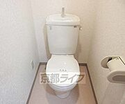 清潔感のあるトイレです