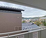 バルコニーからの景色です。