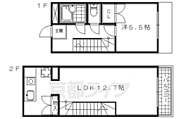 マナーハウスK8・A 1LDKの間取図画像
