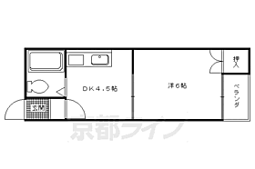 京都府長岡京市一文橋1丁目（賃貸アパート1DK・2階・21.40㎡） その2