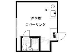 フラットオークウッド 301 ｜ 京都府京都市北区長乗西町（賃貸マンション1K・3階・16.28㎡） その2