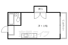 京都府長岡京市井ノ内下印田（賃貸マンション1R・3階・21.07㎡） その2